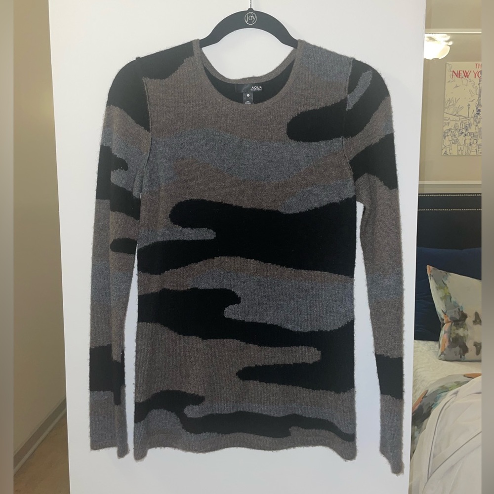 Aqua Cashmere sweater